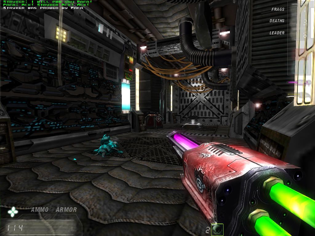 CodeRED: Alien Arena (Windows) screenshot: I feel alone...