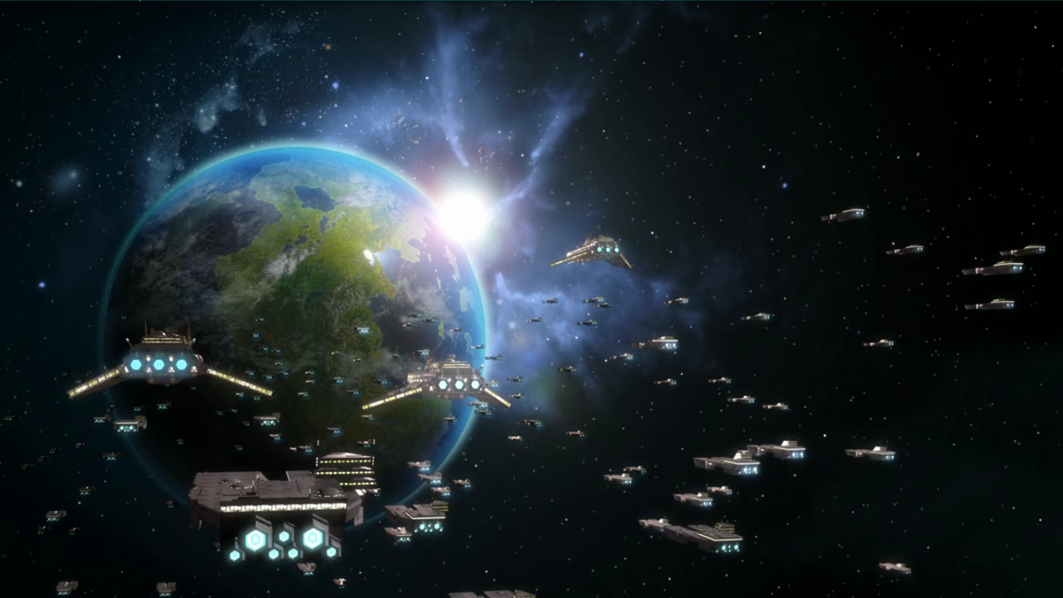 Battle Worlds: Kronos (Macintosh) screenshot: Campaign intro