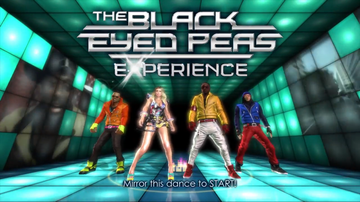 The Black Eyed Peas Experience (Xbox 360) screenshot: Title screen