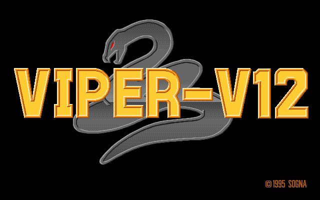 Viper V12 (PC-98) screenshot: Title screen