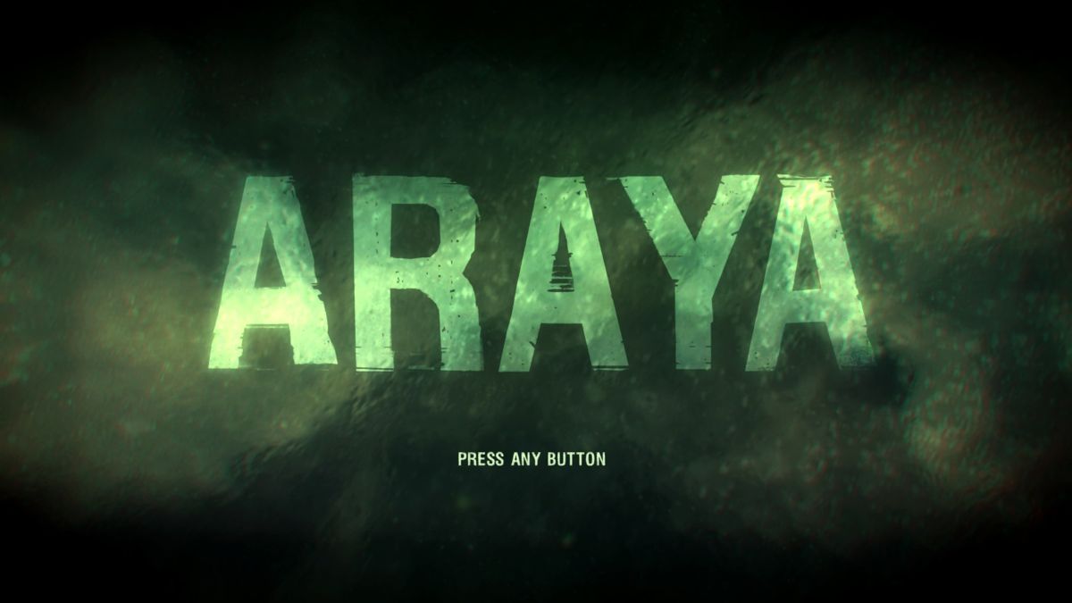 Araya (Windows) screenshot: Title Screen