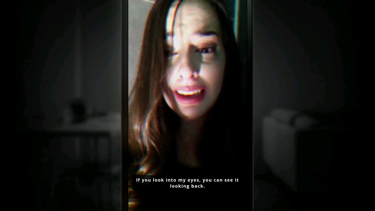 Simulacra (Windows) screenshot: The video file indicates that something dreadful may have befallen the phone's owner