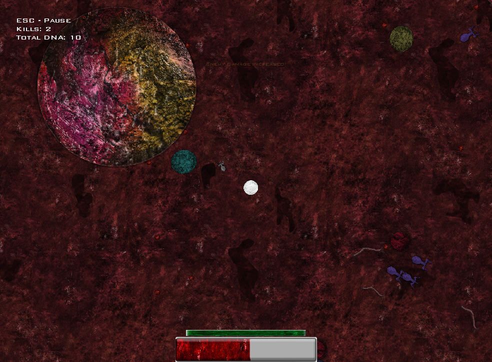 Germ Wars (Windows) screenshot: More enemies