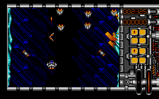 Outlands (Atari ST) screenshot: Extra weapons ahead