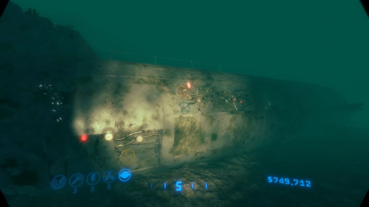 Neptune Flux (PlayStation 4) screenshot: Valve puzzle (TV mode)