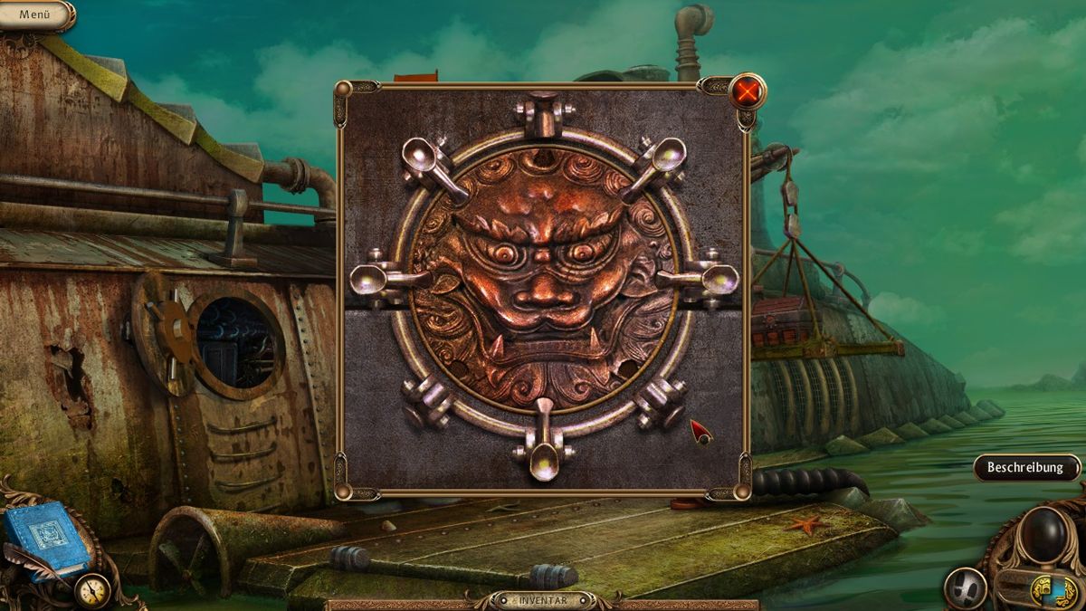 Alex Hunter: Lord of the Mind (Windows) screenshot: A puzzle lock.