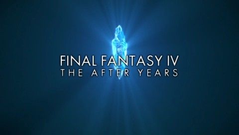 Final Fantasy IV: The Complete Collection (PSP) screenshot: The After Years: Game title in the intro