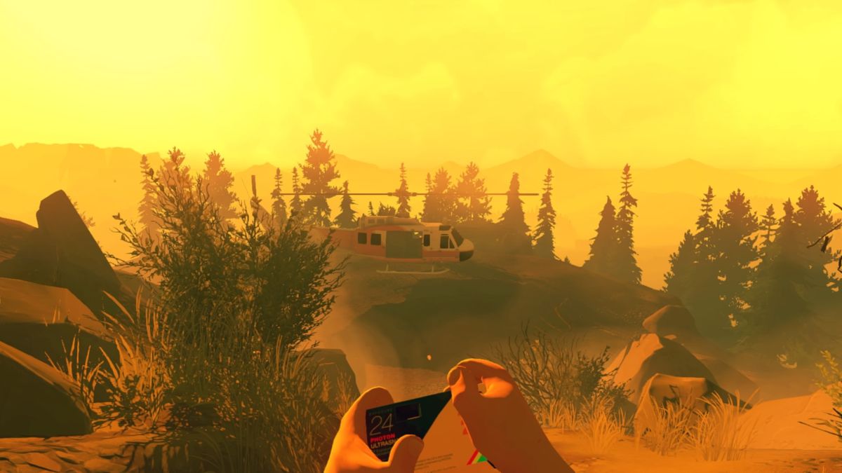 Firewatch (PlayStation 4) screenshot: One last photo left to take