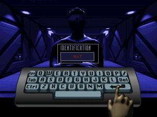Cyberia (PlayStation) screenshot: Entering player's name