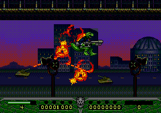 Screenshot of Tom Mason's Dinosaurs for Hire (Genesis, 1993) - MobyGames