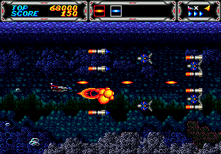 Thunder Force III (Genesis) screenshot: Aaahh!
