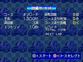 Screenshot of Choro Q: Ver.1.02 (PlayStation, 1996) - MobyGames