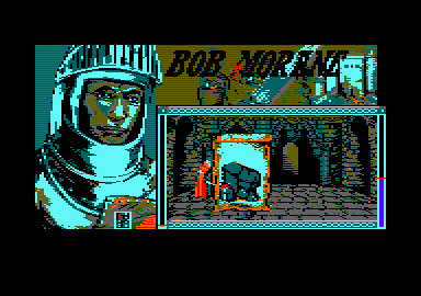 Bob Morane: Chevalerie 1 (Amstrad CPC) screenshot: Yep... some armor