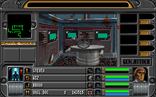 Whale's Voyage II: Die Übermacht (DOS) screenshot: Castra's interiors are now slightly more detailed