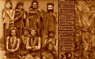 La Diosa de Cozumel (Atari ST) screenshot: Title screen 2
