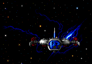 Thunder Force III (Genesis) screenshot: Short intro