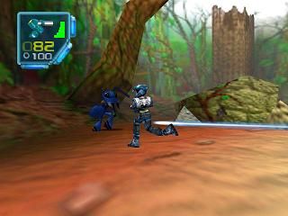 Jet Force Gemini (Nintendo 64) screenshot: Time to kill.