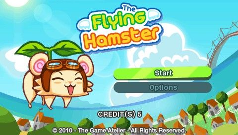 Screenshot of Flying Hamster (PSP, 2010) - MobyGames