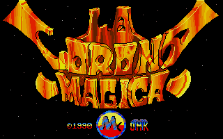La Corona Mágica (Atari ST) screenshot: Title screen