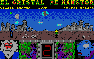 La Corona Mágica (Atari ST) screenshot: Level 1