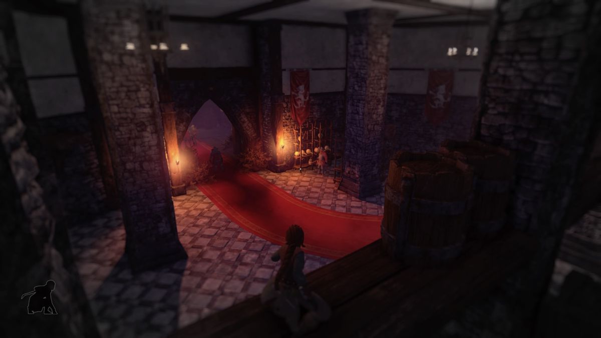 Shadwen (PlayStation 4) screenshot: Inside the king's castle