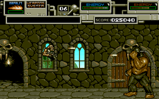 Rubicon (Amiga) screenshot: Indiana Jones without the hat