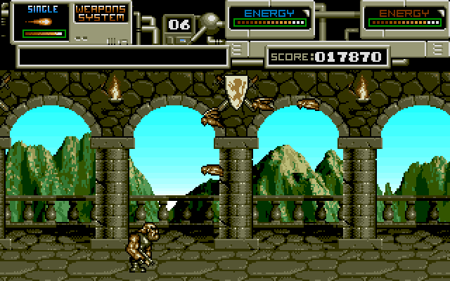 Rubicon (Amiga) screenshot: Starting level 2