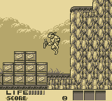 Teenage Mutant Ninja Turtles III: Radical Rescue (Game Boy) screenshot: Starting Point