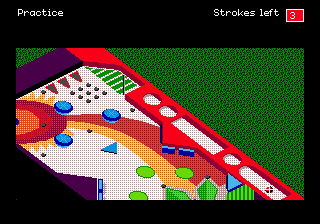 Will Harvey's Zany Golf (Genesis) screenshot: Pinball palace