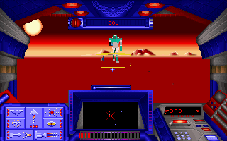 Stellar 7 (DOS) screenshot: Guardian of Sol (MCGA/VGA)
