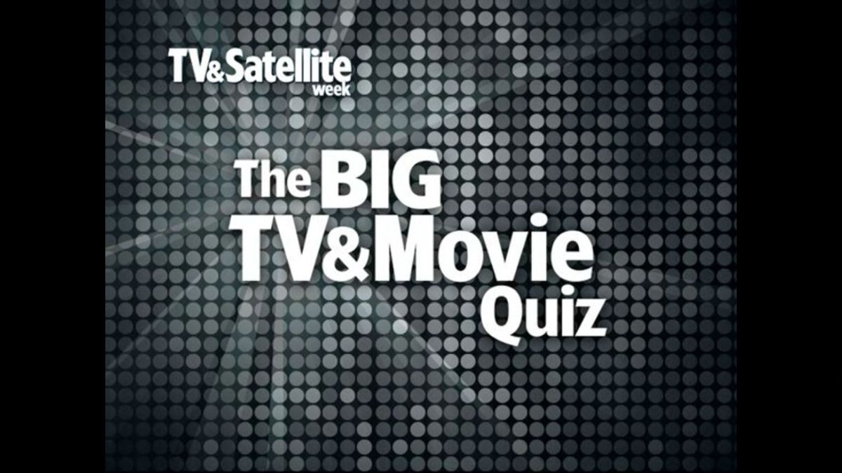 TV & Satellite Week Presents: The Big TV & Movie Quiz (DVD Player) screenshot: The title screen follows a copyright warning and the Expansive Media logo