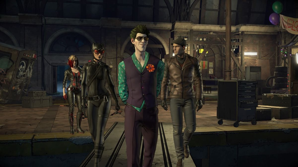 Batman: The Telltale Series - The Enemy Within: Episode Three - Fractured Mask (PlayStation 4) screenshot: The amazing trio