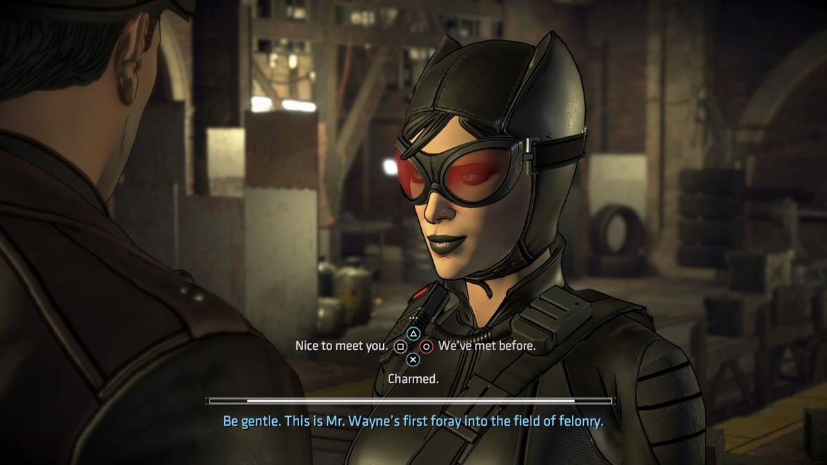 Screenshot of Batman: The Telltale Series - The Enemy Within: Episode Three  - Fractured Mask (PlayStation 4, 2017) - MobyGames