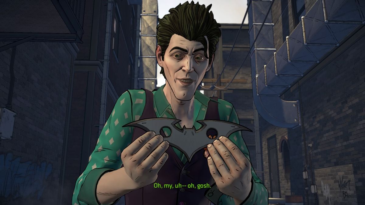 Batman: The Telltale Series - The Enemy Within: Episode Three - Fractured Mask (PlayStation 4) screenshot: Practice makes perfect