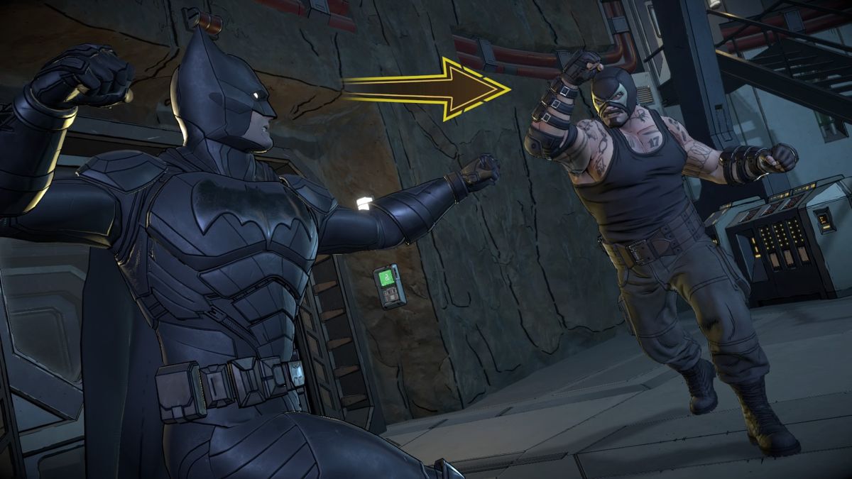 Batman: The Telltale Series - The Enemy Within: Episode Four - What Ails You (PlayStation 4) screenshot: It's time for a rematch with Bane