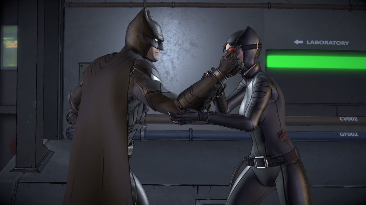 Batman: The Telltale Series - The Enemy Within: Episode Four - What Ails You (PlayStation 4) screenshot: Running into Catwoman