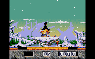 Elvira: The Arcade Game (DOS) screenshot: Fire globe