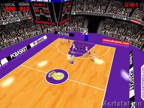 PC Basket 6.0 (Windows) screenshot: Attack