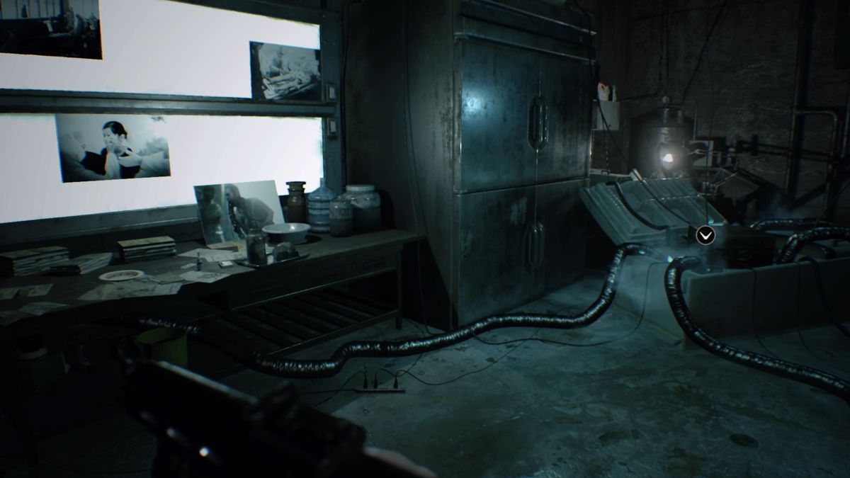 Resident Evil 7: Biohazard (PlayStation 4) screenshot: Finding out more about the experiments