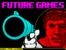 Future Games (ZX Spectrum) screenshot: Title screen