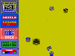 Future Games (ZX Spectrum) screenshot: Is this barrel?