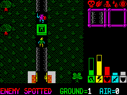 Screenshot of Lords of Chaos (ZX Spectrum, 1990) - MobyGames