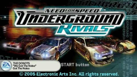 Need For Speed Underground Rivals PSP - Digital Press Online