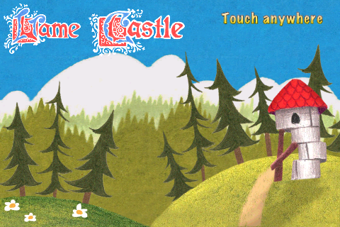 Lame Castle (iPhone) screenshot: Start Screen