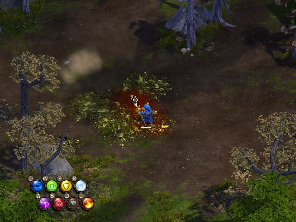 Magicka (Windows) screenshot: Enemy's guts