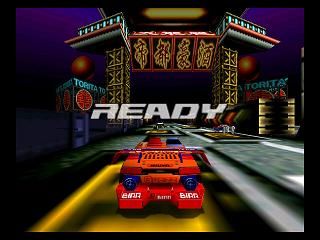AeroGauge (Nintendo 64) screenshot: Race starts!