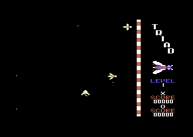Triad (Commodore 64) screenshot: Battling Bugs