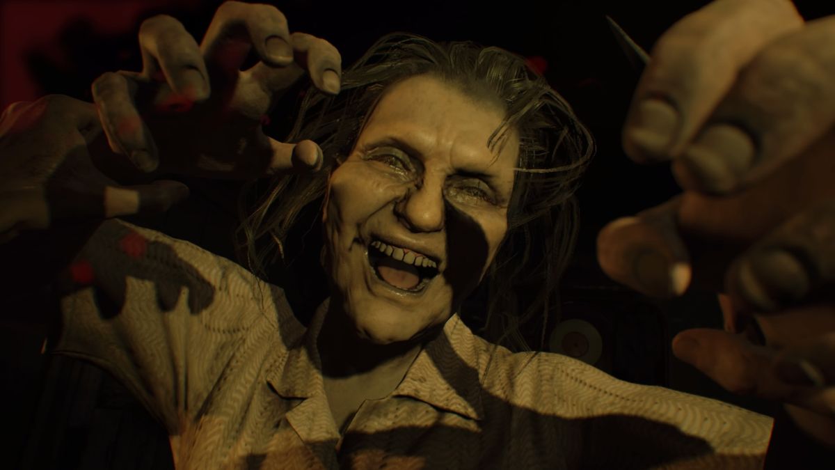 Resident Evil 7: Biohazard - Banned Footage: Vol.1 (PlayStation 4) screenshot: Bedroom: Give mommy a kiss