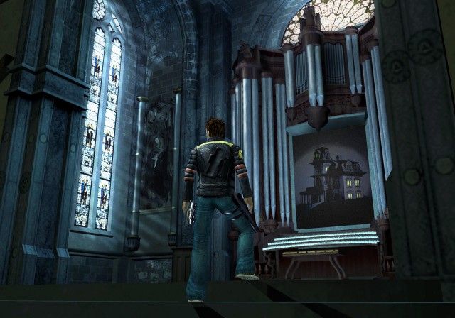 Ghosthunter (PlayStation 2) screenshot: Haunted Mansion