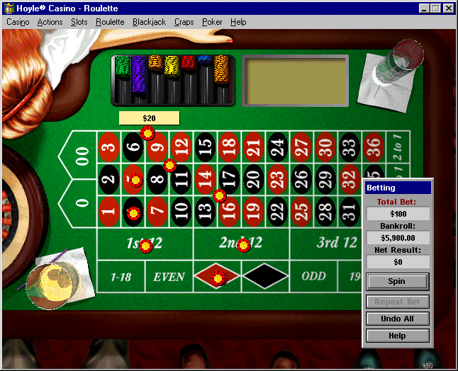 Screenshot of Hoyle Casino (Windows 3.x, 1997) - MobyGames